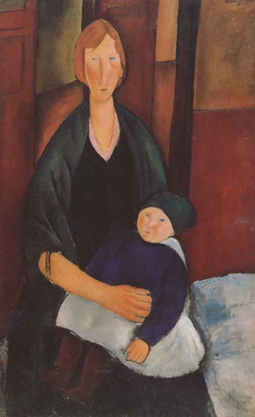 Amedeo Modigliani Maternite (mk38)